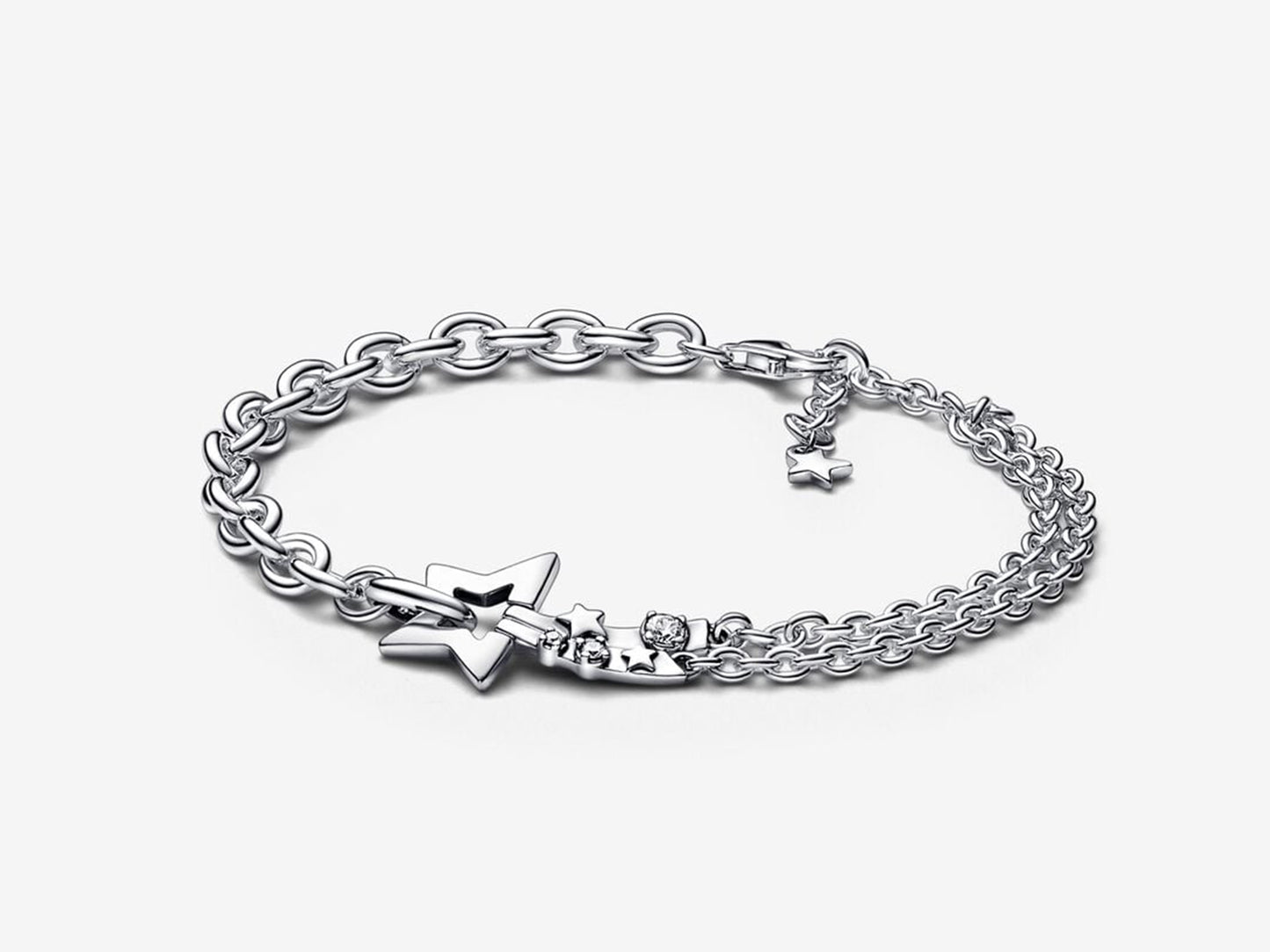 Shooting Star Double Chain Bracelet