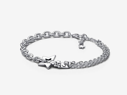 Shooting Star Double Chain Bracelet