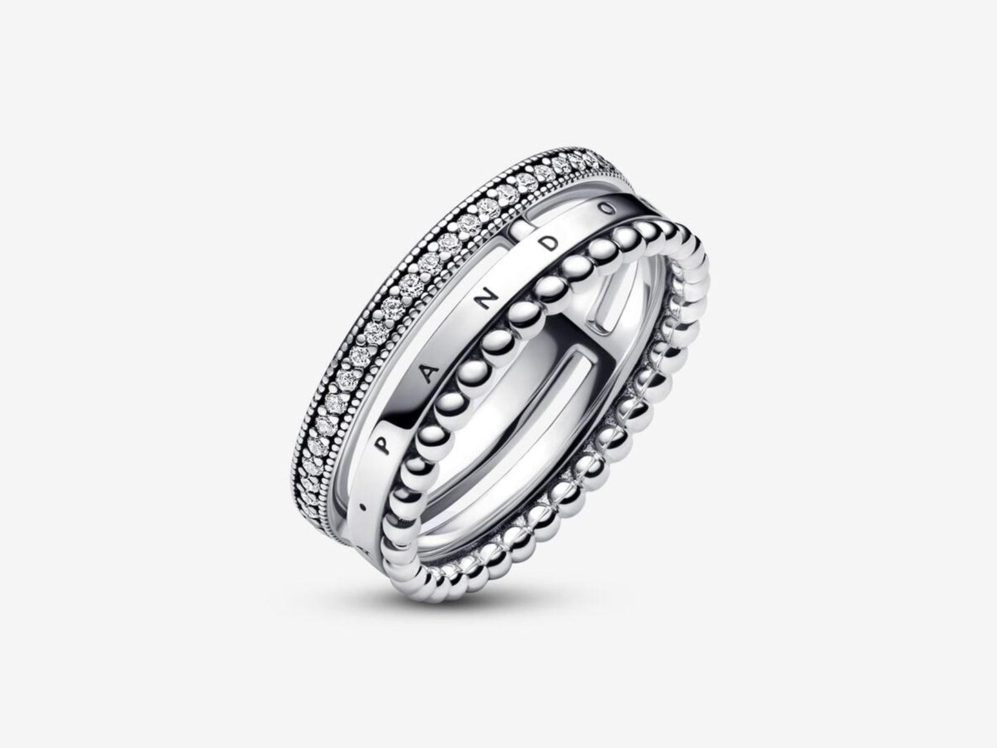 Three-in-One Iconic Charm Ring