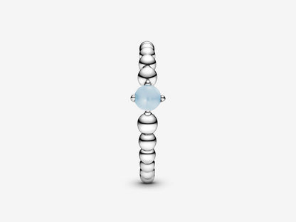 Sky Blue Serenity Ring