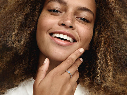 Sky Blue Serenity Ring
