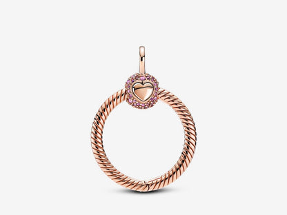 Small Pavé O Pendant