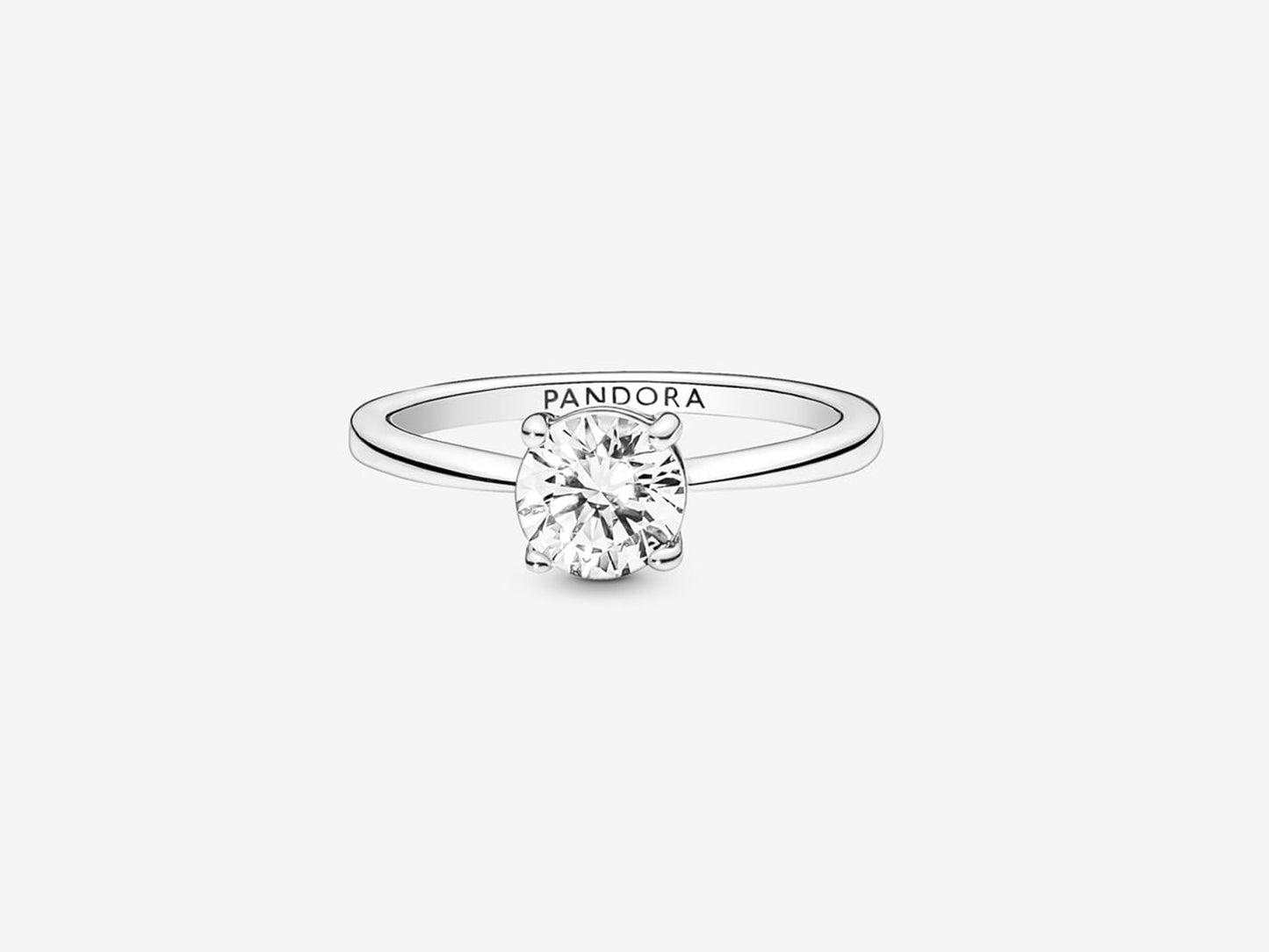 Sparkling Solitaire Ring