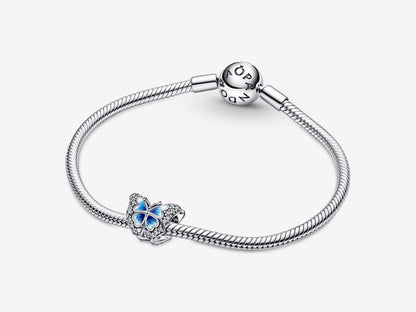 Blue Butterfly Sparkling Charm