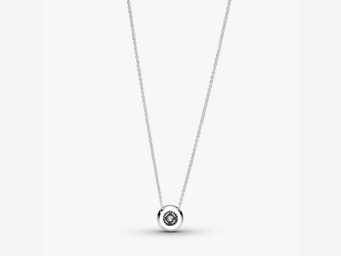 Sparkling Double Halo Collier Necklace
