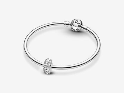 Sparkling Gemstone Clasp Charm