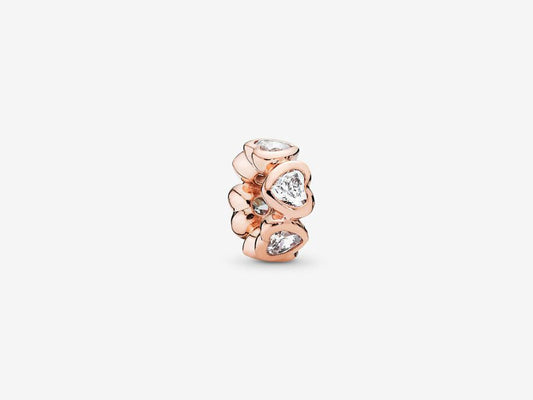 Sparkling Heart Mini Charm