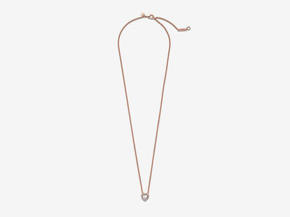 Sparkling Heart Collier Necklace