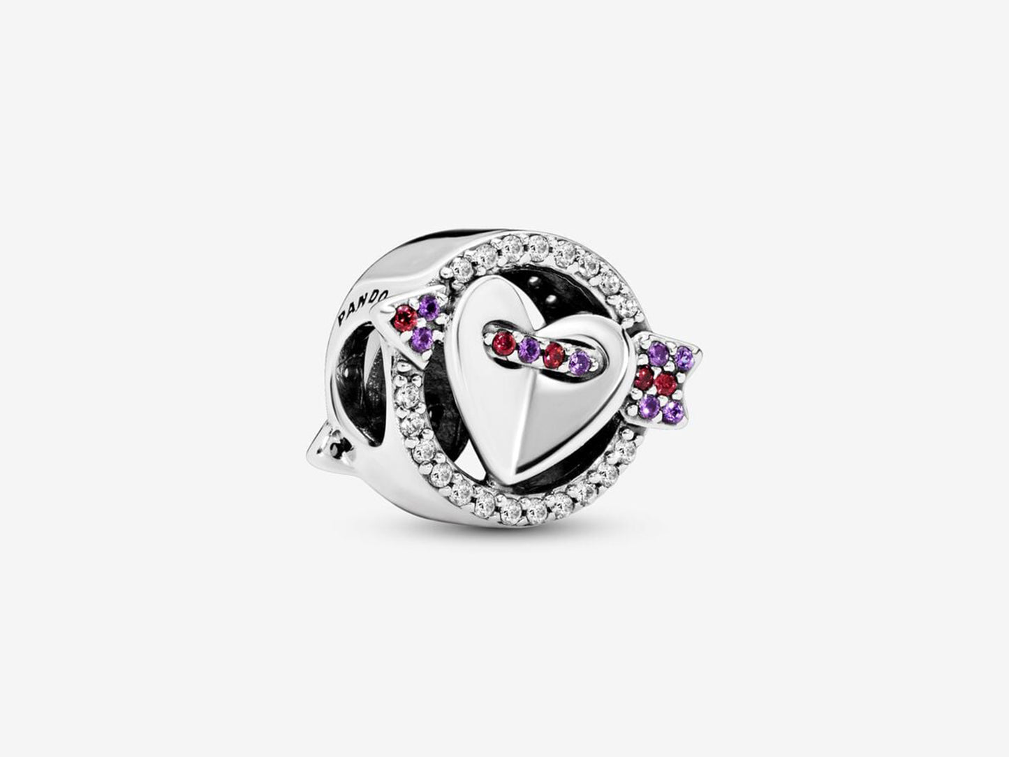 Sparkling Love Arrow Charm
