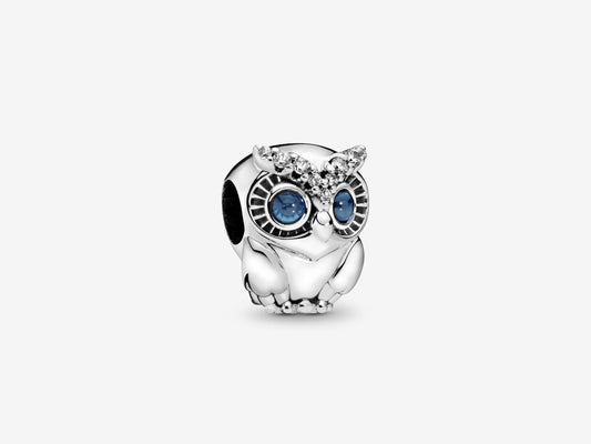 Sparkling Owl Charm