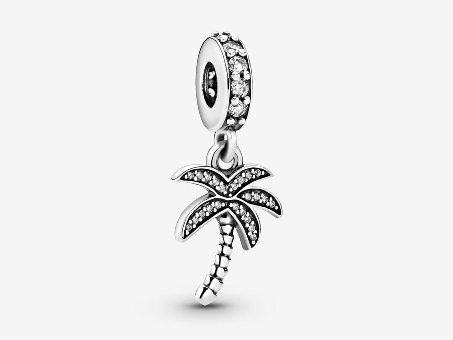 Sparkling Palm Tree Charm