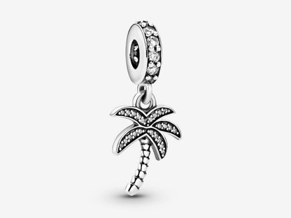 Sparkling Palm Tree Charm