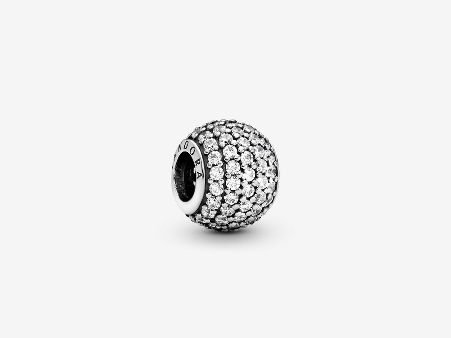 Sparkling Pave Bead Charm