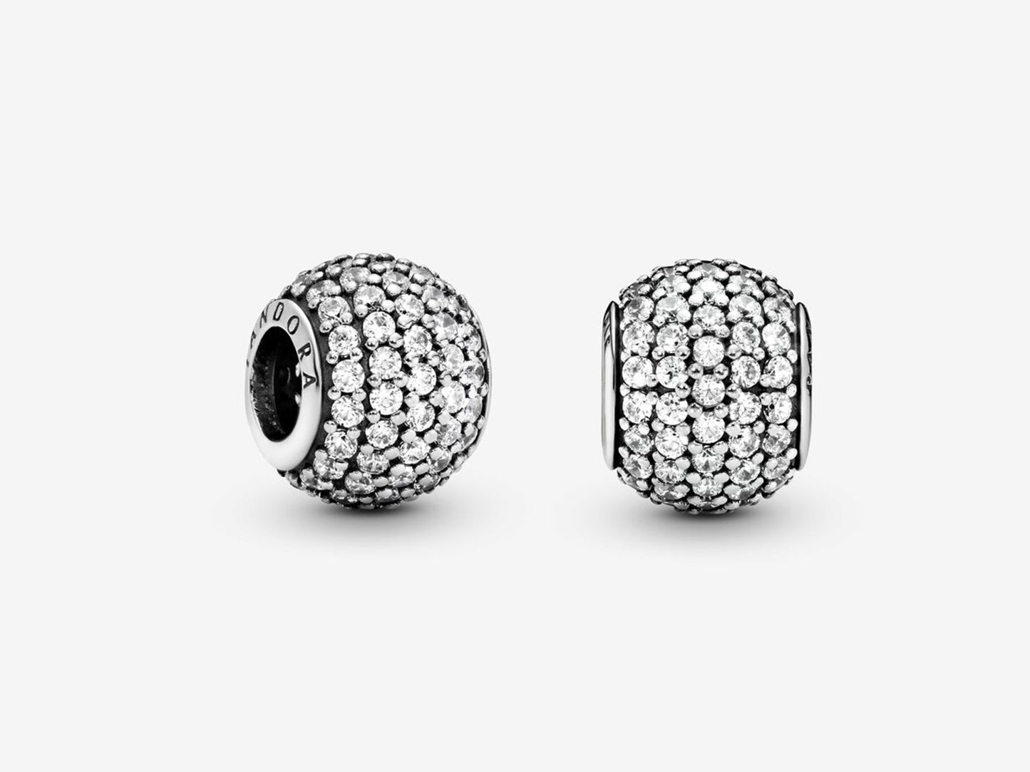 Sparkling Pave Bead Charm