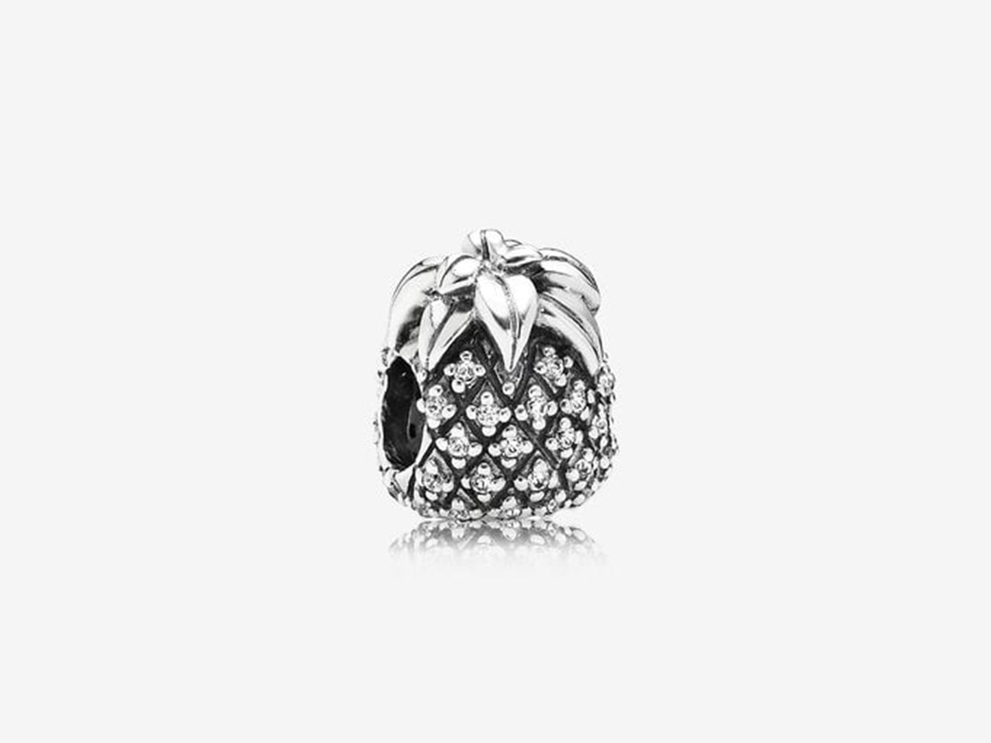 Sparkling Pineapple Charm