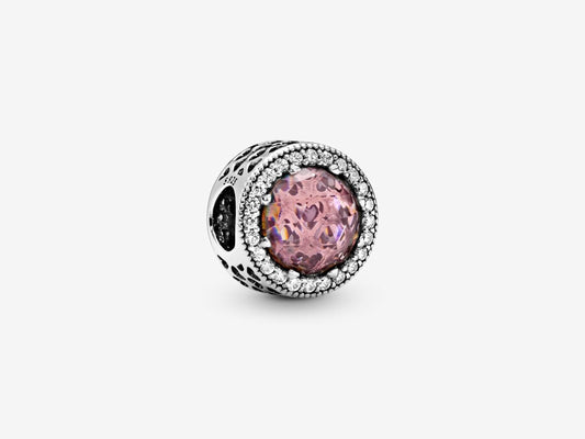 Sparkling Rose Charm