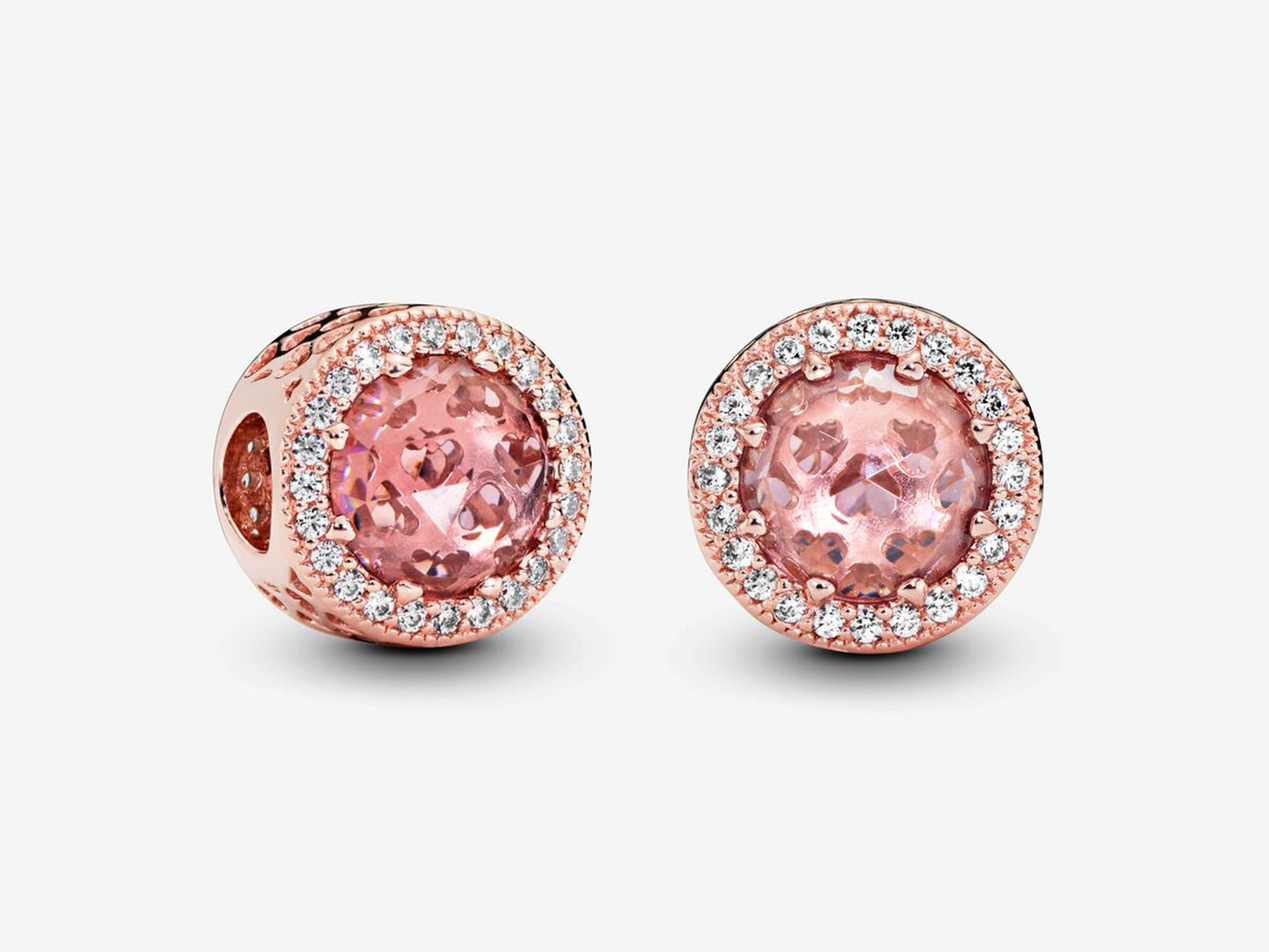 Sparkling Rose Charm