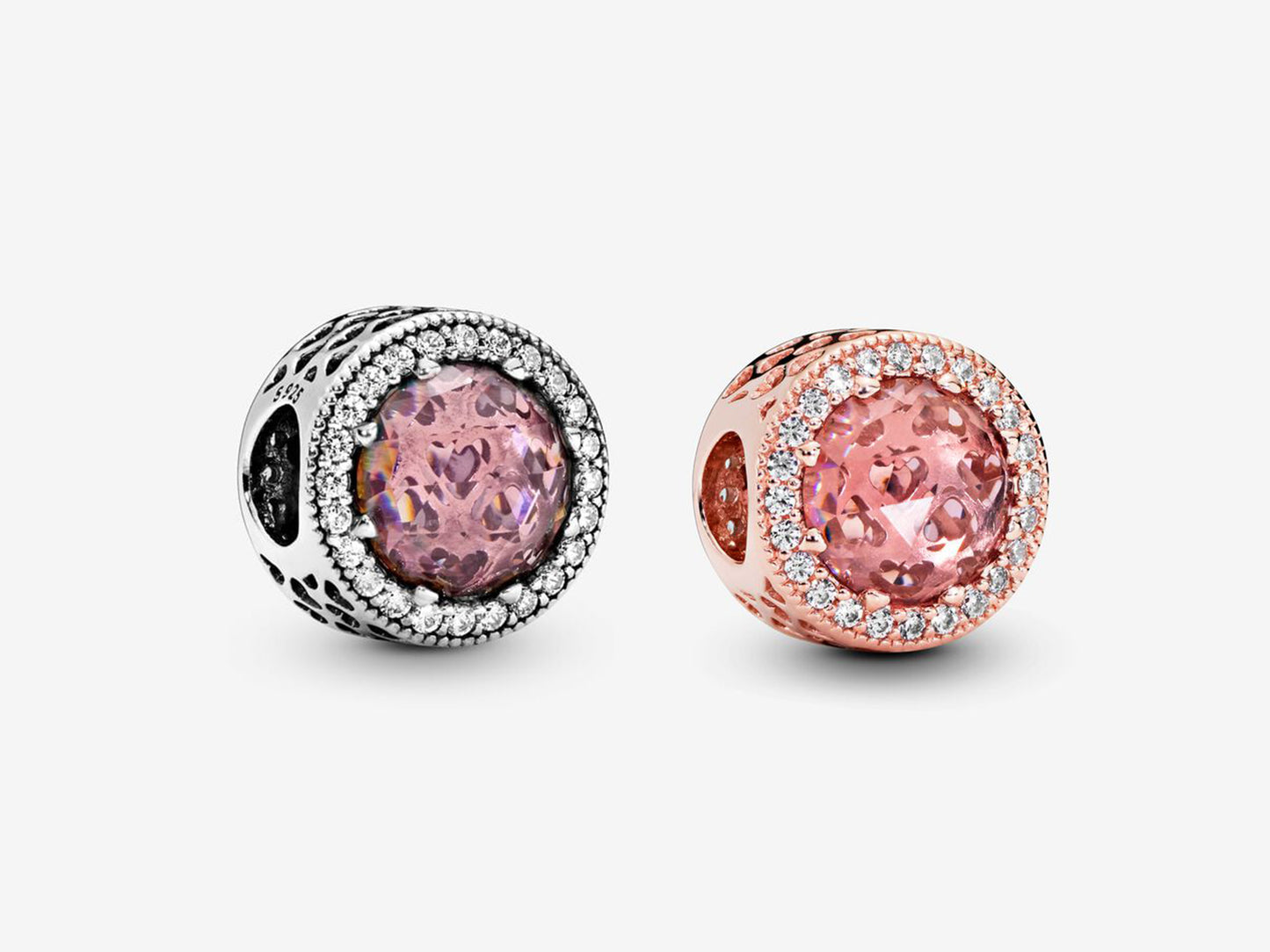 Sparkling Rose Charm