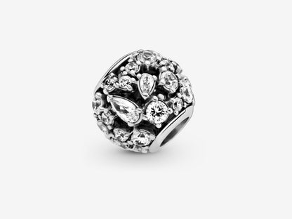 Sparkling Round Cutout Charm