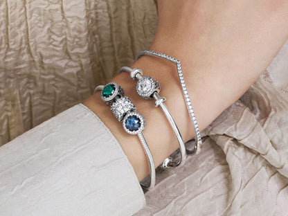 Sparkling Seaweed Green Charm