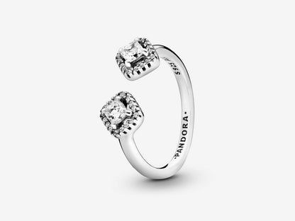 Sparkling Square Opulence Ring