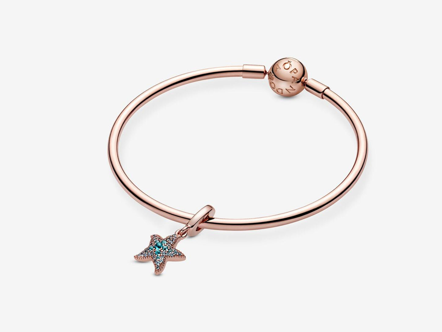 Sparkling Starfish Dangle Charm