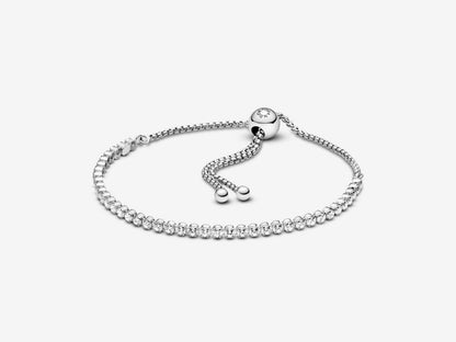 Sparkling Slider Tennis Bracelet