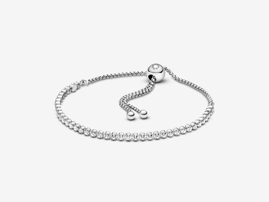 Sparkling Slider Tennis Bracelet