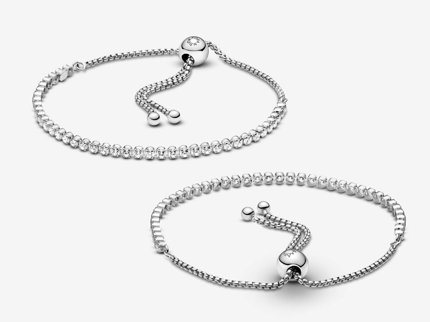 Sparkling Slider Tennis Bracelet