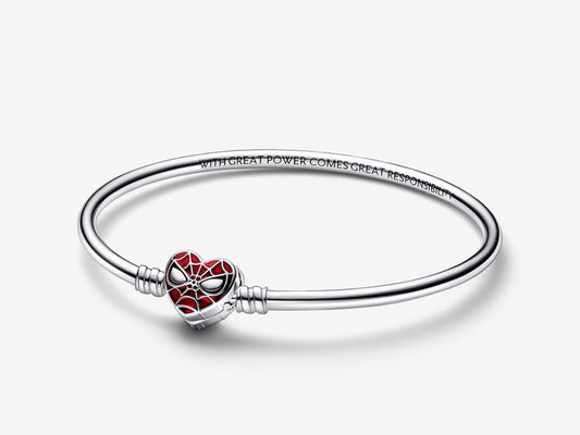 Marvel Spider-Man Mask Clasp Bangle