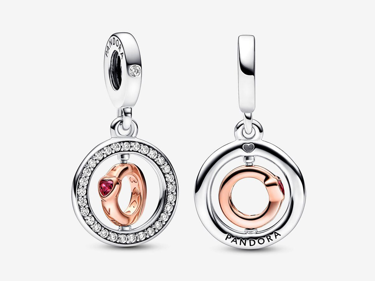 Whirling Love Affection Charm