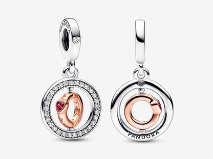 Whirling Love Affection Charm