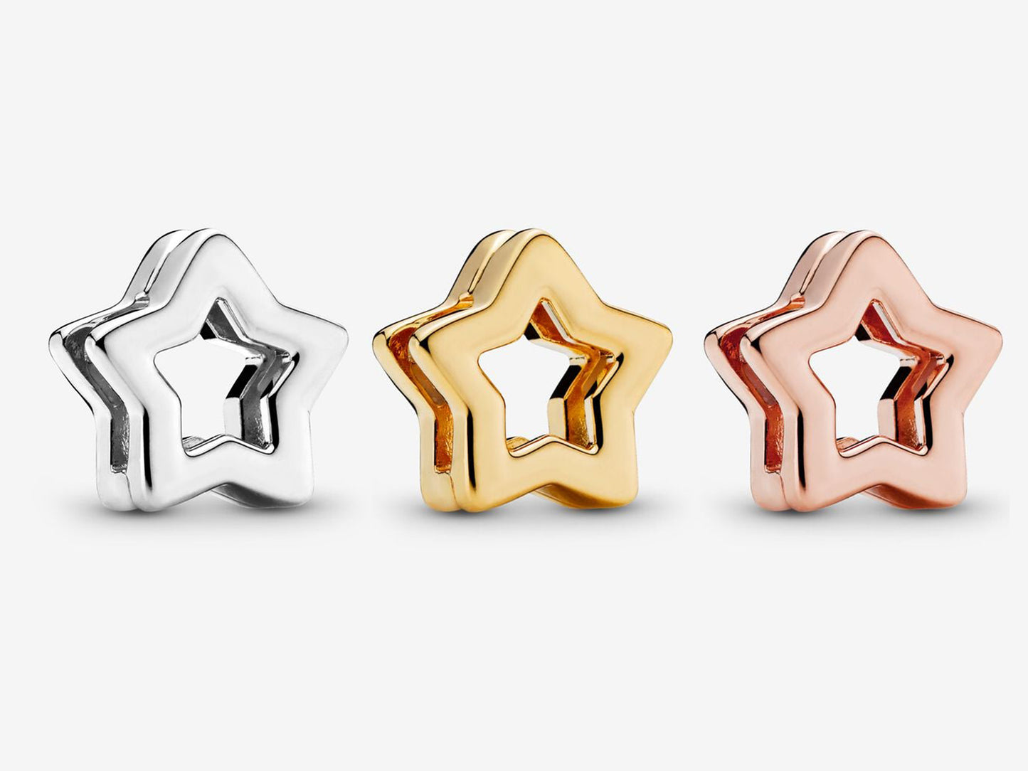 Starry Alloy Clip Charm