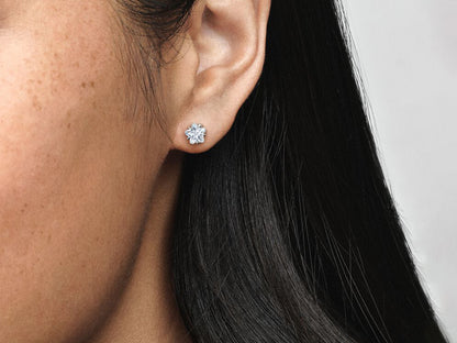 Celestial Sparkling Star Stud Earrings