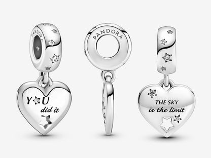 Starry Heart Congrats Charm