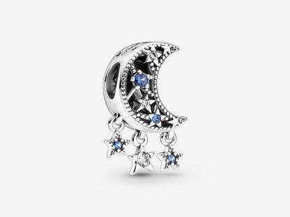 Star & Crescent Moon Charm