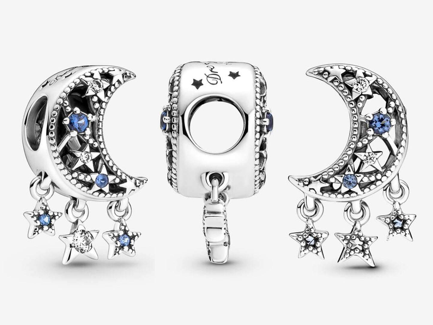Star & Crescent Moon Charm