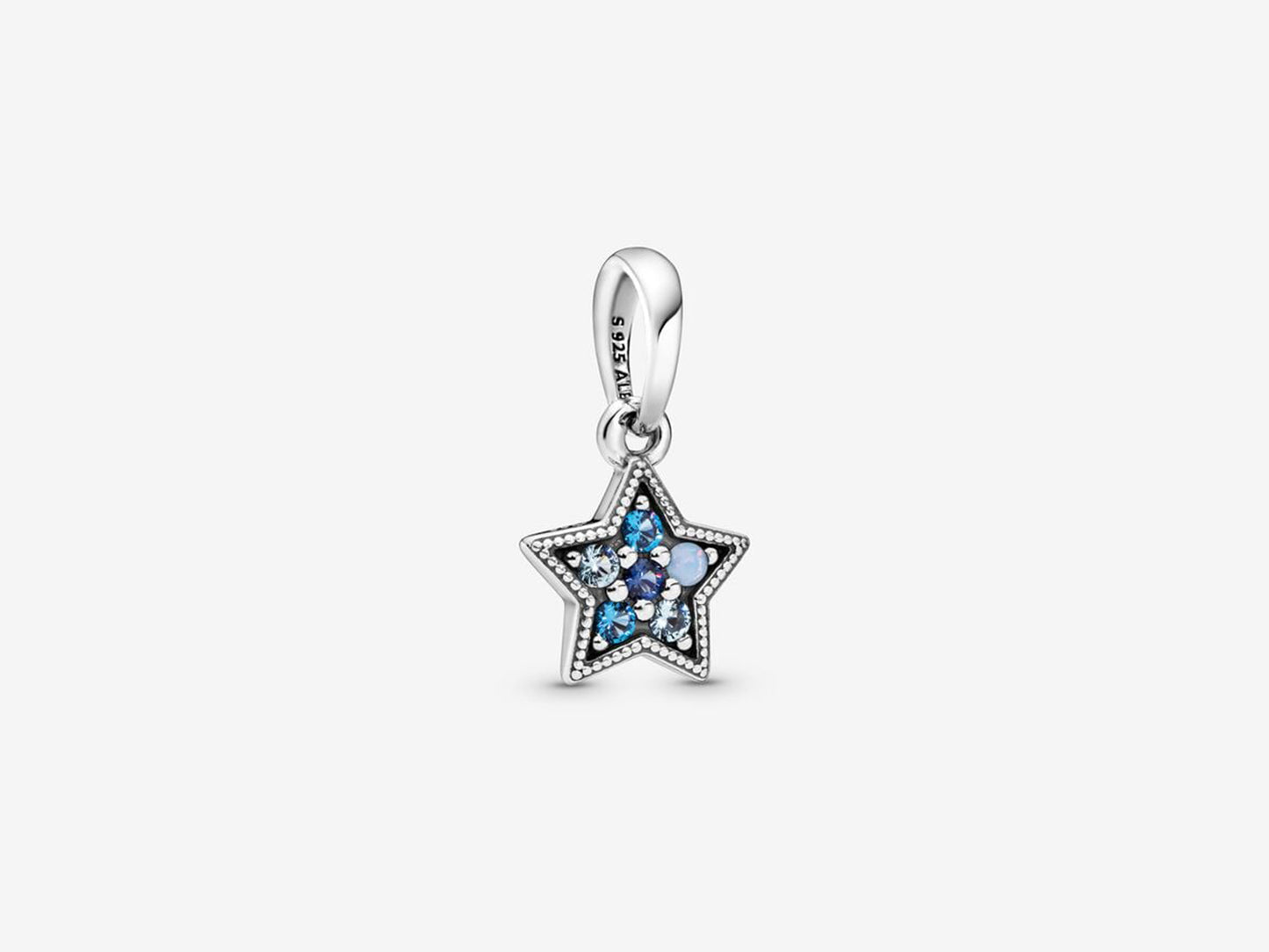 Bright Blue Star Pendant