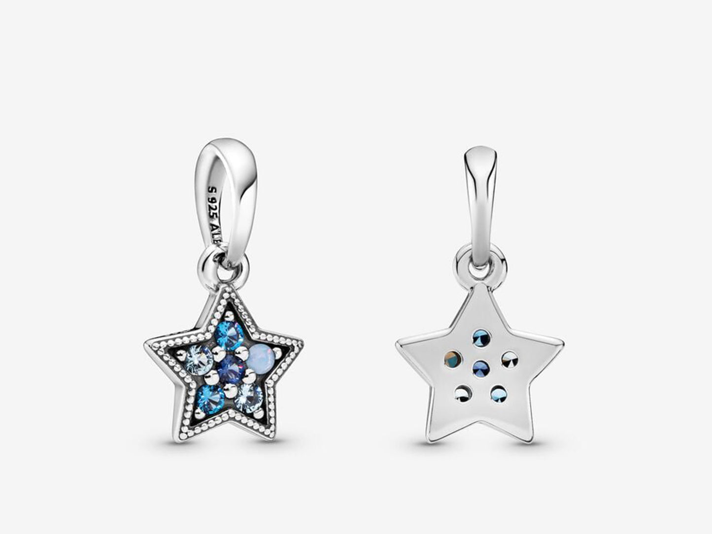 Bright Blue Star Pendant
