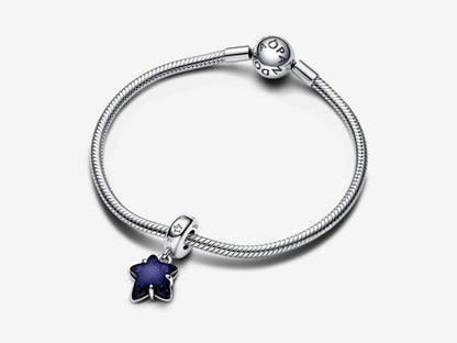 Celestial Galaxy Star Murano Dangle Charm