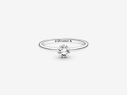 Celestial Sparkling Star Solitaire Ring