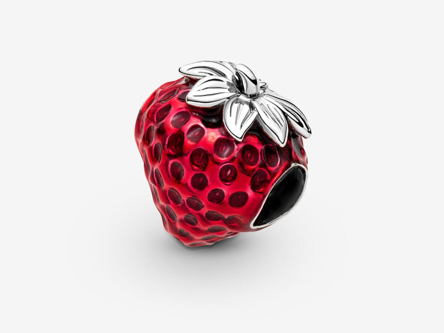 Seeded Strawberry Fruit Charm