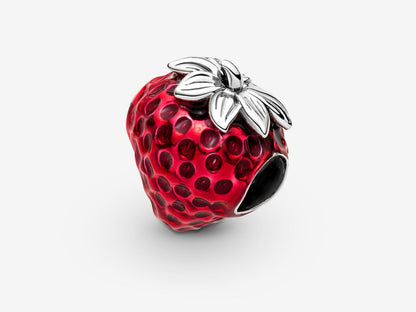 Seeded Strawberry Fruit Charm