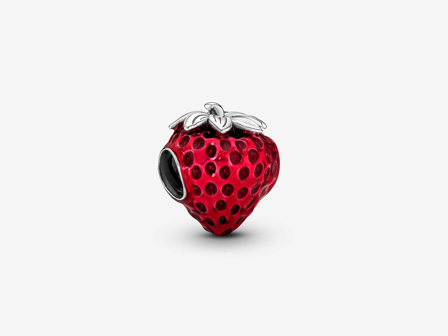 Seeded Strawberry Fruit Charm