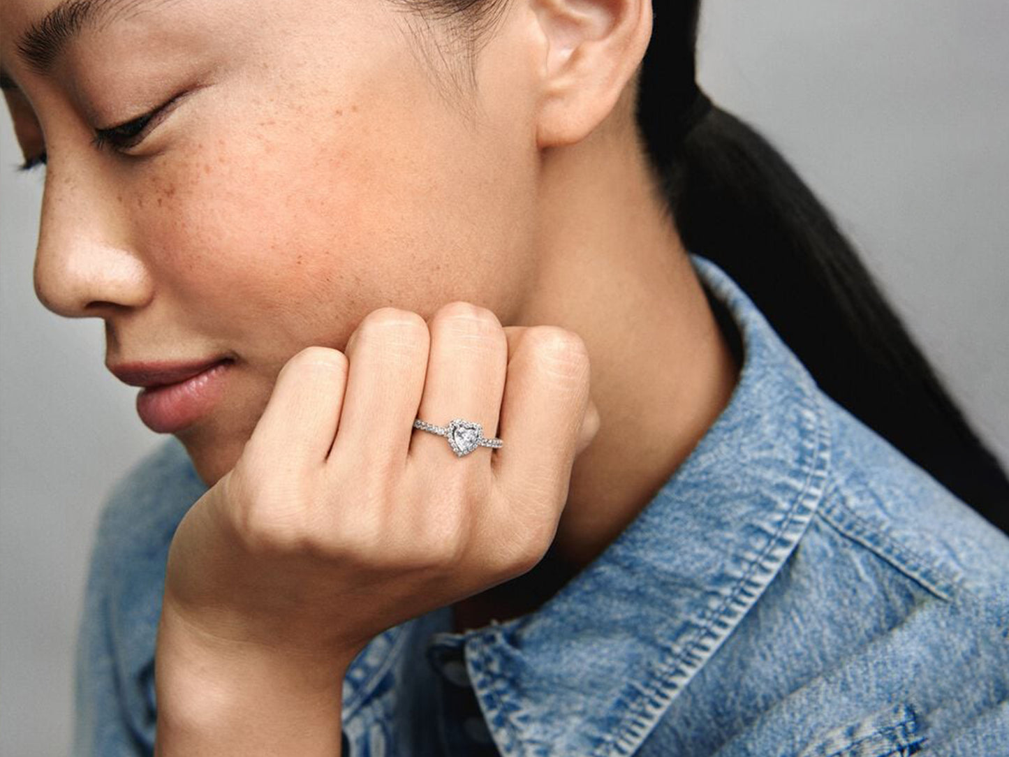 Elevated Heart Ring