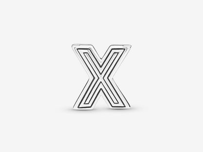 Letter X Clasp Charm