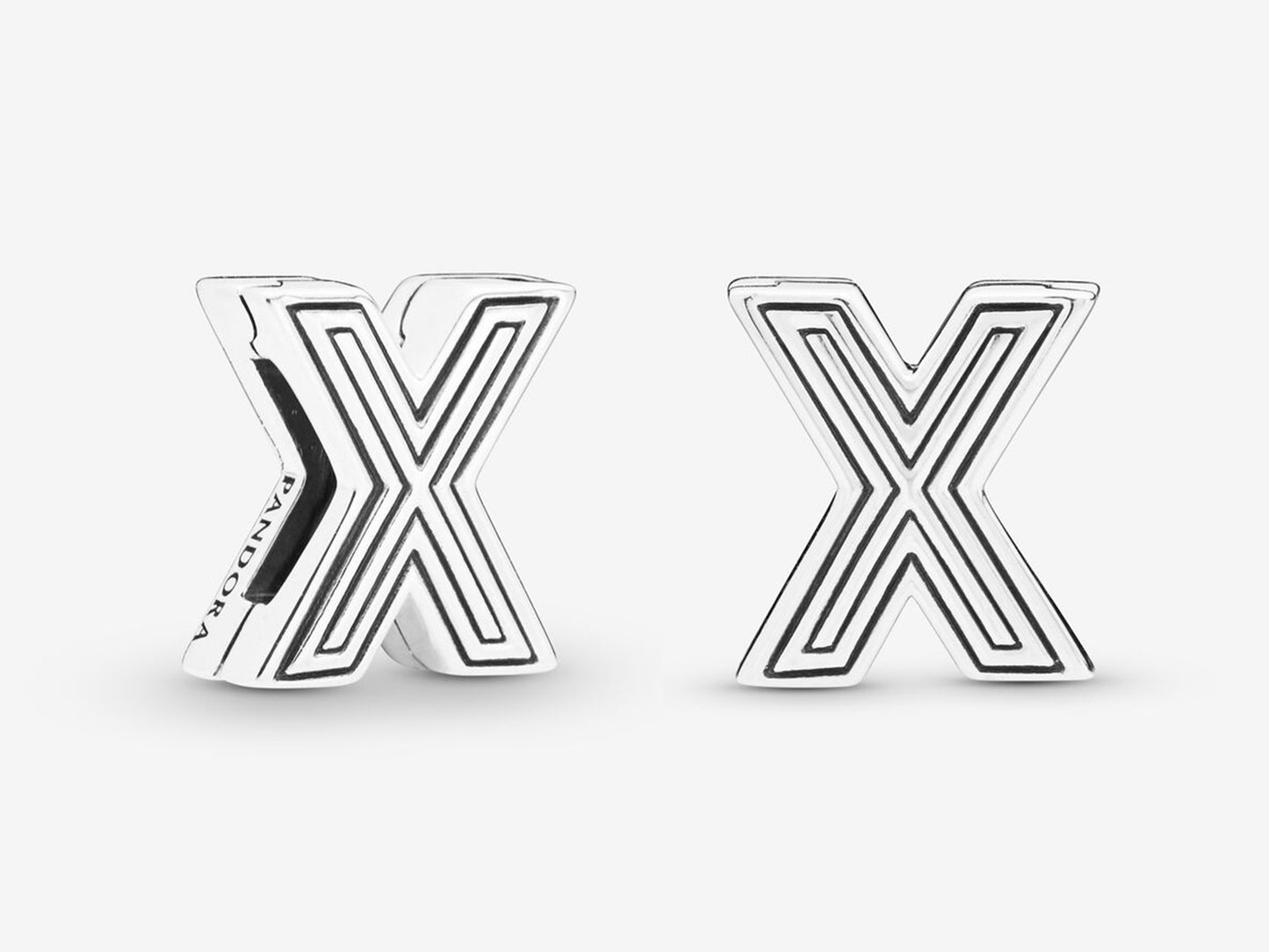 Letter X Clasp Charm