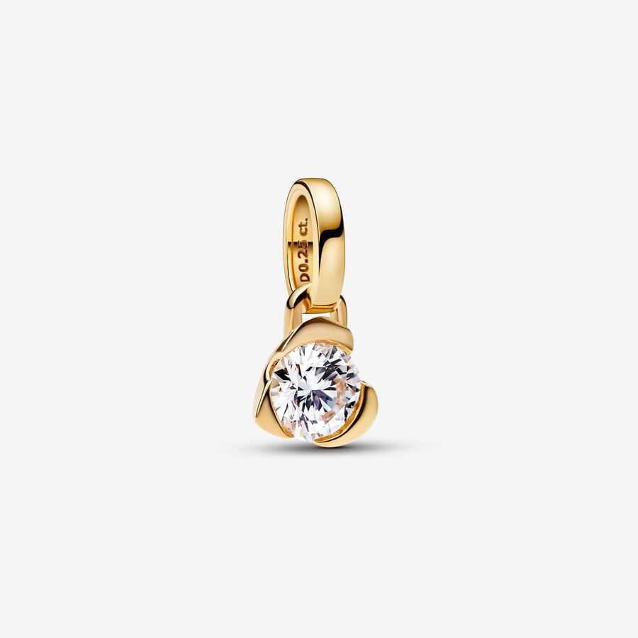 Lab-grown Diamond Heart Pendant 0.75 carat tw 14k Gold