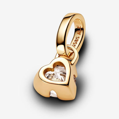 Lab-grown Diamond Heart Pendant 0.75 carat tw 14k Gold