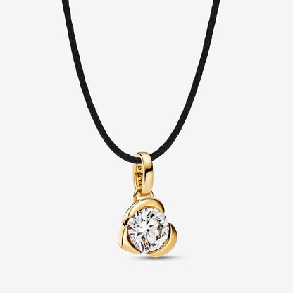 Lab-grown Diamond Heart Pendant 0.25 carat tw 14k Gold